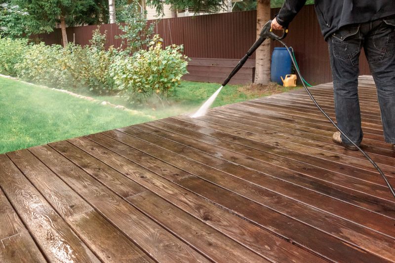 Revitalizing a wooden deck