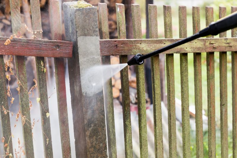 Restoring a wooden fence